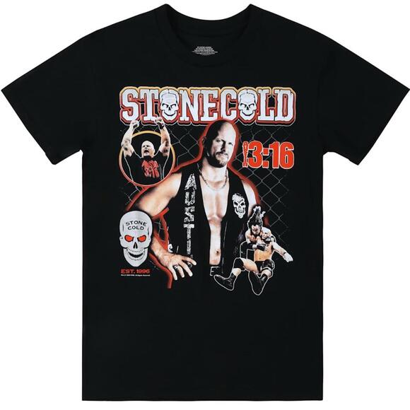 Stone Cold Steve Austin - WWE - Large - Graphic Shirt (New) - Picture 1 of 1